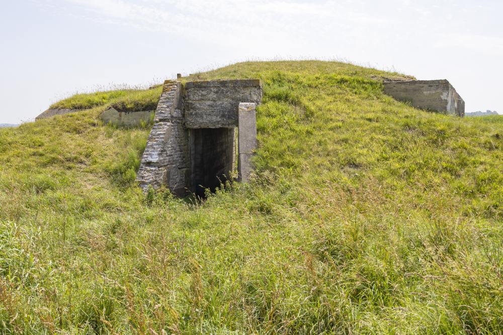 Munitiebunker exterieur, huidige staat