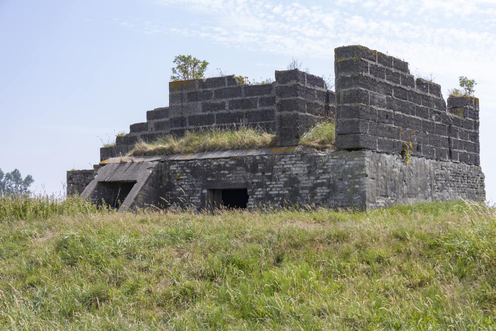 Bunker Wn.7 (P40 type) — vergelijkbaar met mannschapsbunkers